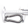 8x80mm Snap Hook Stainless Steel 304 Hardware Accessories Snap Hook Carabiner Carabiner Clips Custom Carabin