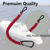 Cord 54 Inch 1371 Long Replace Break Away Boat Kill Switch Braid Retractable Tool Coil Lanyards Bungee Cord With Carabiner