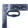 BT-Q01 Widely Used Commercial OEM Custom Stainless Steel Quick Link Carabiner Black Quick Link