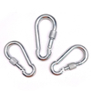 BT-245S Din 5299 Form D 8cm Galvanized Screw Hook Lock Steel Carabiner Industrial Hooks