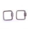 BT-510 Retail Industry Custom 3.5mm Stainless Steel 304 Carabiner Hook Screw Square Quick Link