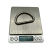 53*30mm Best Quality Welded D Ring Handbag Bag Hardware Accessories Bag Buckle Factory Price Nickle Plated D Rings for Collars