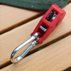Outdoor Camping Rope Adjustable Hanger Pulley Reflector Rope Ratchet Tie Down With Carabiner