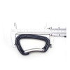 High Quality D Shaped Snap Hook Tensile Aluminum Carabiner for Rock Climbing/Hiking