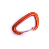 Outdoor Double Camping Hammock Aluminum carabiner Camping Safety tent 12KN EN362 lightweight mosquetones de escalada de 25kn