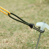 15CM Outdoor Tent Elastic Rope Buckle Skylight Rope Ground Nail Fixed Bundle Tent Accessories