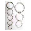 High Quality Stainless Steel 316 O Ring OEM Rigging Hardware Welded Round Ring for Keychain