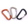 BT-L50 Wire Gate 5KN Hammock Camping Hooks 80mm Carabiner Custom Logo Aluminum Caribeaner Clip