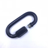BT-Q01 Widely Used Commercial OEM Custom Stainless Steel Quick Link Carabiner Black Quick Link