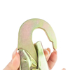 25 KN Trigger Safety Double Locking Forged Snap High-strength Safety Hook Rope Steel Snap Hook for Building Metal Snap Hook