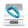 Snap Hooks Wholesale Carabiner 12kn Aluminum D Type Buckle Hanging Auto Locking Carabiner Screw Hammock