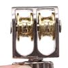 BT-0173 Metal Sheave Zinc Alloy Fixed Pulley Crown Block and Tackle Lifting Wheel Mini Single Double Pulley