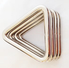 Stainless Steel 304/316 Heavy Duty Triangle Ring Welded Triangle Rings for Lifting and Rigging Hardware