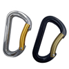 Manufactory Aluminum Carabiner Clips D Shape Carabiner Hook Clips Keychain Door Buckle