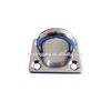 Stainless Steel Aisi304 Square Eye Plate With Ring Hitching Ring Lag in China Carabiner Rigging