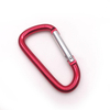 BT-A07 Promotion Aluminum 6061 Mini Aluminum Pink 3 Inch Carabiner Laser Logo Mosquetones CarabinerKey Clip