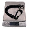 Vinciann Keychain Lobster Clasp Pull-out Rope for Key Pad Shaft Tool Telephone Wire Black Lanyard