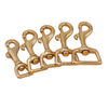 BT-B03 Clips Straps Carabiner High Polish Lock Antique 20mm Brass Swivel Snap Brass Wallet Hooks