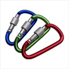 5mmx57mm Aluminum Key Hook Spring Clip Keychain Carabiner Karabiner Bagpack Camping Snap Hook Custom Carabiner