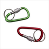 5mmx57mm Aluminum Key Hook Spring Clip Keychain Carabiner Karabiner Bagpack Camping Snap Hook Custom Carabiner