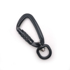 4kn Breaking Strength Twist Gate Aluminium Self Locking Swivel Rotating Hook Autolock Carabiner Dog Leash Carabiner