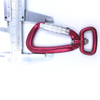 Aluminum Alloy Outdoor Carabiner Hook Pet Chain Connection Snap Hook with Eye Swivel Ring Master Lock