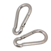 BT-245 Heavy Duty DIN 5299 FORM C 7mm 304 Snap Hook Gourd Type Stainless Steel Carabiner Mousqueton Karabiner Snap Hook