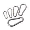 BT-245 Heavy Duty DIN 5299 FORM C 7mm 304 Snap Hook Gourd Type Stainless Steel Carabiner Mousqueton Karabiner Snap Hook