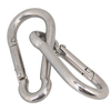 BT-245 Heavy Duty DIN 5299 FORM C 7mm 304 Snap Hook Gourd Type Stainless Steel Carabiner Mousqueton Karabiner Snap Hook