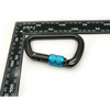 BT-L02 25KN Black 7075 Tension Carabiner Outdoor Snap Hooks Locking Carabiner Hook Custom Climbing Carabiner
