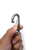 Stainless Steel Snap Hook Carabiner High Quality Hook for Dog/Lanyard 60/80MM Simple Rope Snap Hook