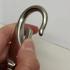 Stainless Steel Swivel Snap Hooks Outdoor Camping Carabiner for Marine,Pet Chains, Dog Tie-Out Cable, Keychains