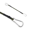 Adjustable Hook Elastic Bungee Cord Gym Tension Rope Carabiner Hooks for Luggage Rack Cargo Hand Carts Bike Camping Etc