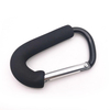 BT-S588 Multi Hook Aluminum 6061 Oversized Decoy Rig Carabiner Baby Stroller Hook Custom Camping Snap Black Carabiner