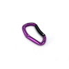 D-shaped Snap Keyring Outdoor Safety Aluminium Carabiner Camping Hook Keychain Spring Hook Mini Carabiner