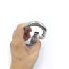 Classic Oval Aviation Aluminum Carabiner Zinc Plated Snap Hook for Climbing Use