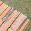 Tent Wind Spring Wind Rope Fastener Outdoor Camping High Strength Steel Awning Fastener Spring Hook Fastener