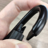 High Quality Aluminium Hook D Style Carabiner for Keychain Customized Color