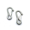 Carabiner Galvanized Steel Small Snap Hook Spring Hook Zinc Plated Safety Hook Rigging Hardware Ctr Carbine