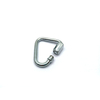 Multifunctional Zinc Alloy Carabiner Quick Triangle Screwlock Link Lock Ring Hook M3.5M5M6M8M10M12M14