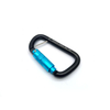Carabiner Aluminum Screw Locking Gate Heavy Duty D-shape for Hiking Industrial camping Safety mosquetones de escalada de 5kn