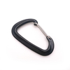 Aluminum 7075 12KN Wire Gate Hook Safety Hammock Hanger Aluminum Carabiner Hook