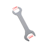 Thin Wrench Double Head Open End 8 10 12 13 14 15 19 22 24 mm Dual Use-End Small Wrench for Car Maintenance Hardware Hand Tools
